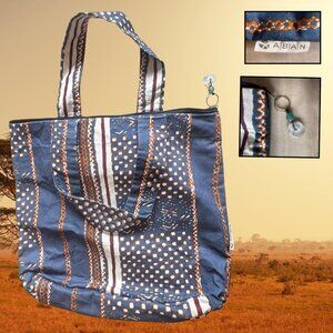 ABAN Tote Recycled Plastic, Made in Ghana